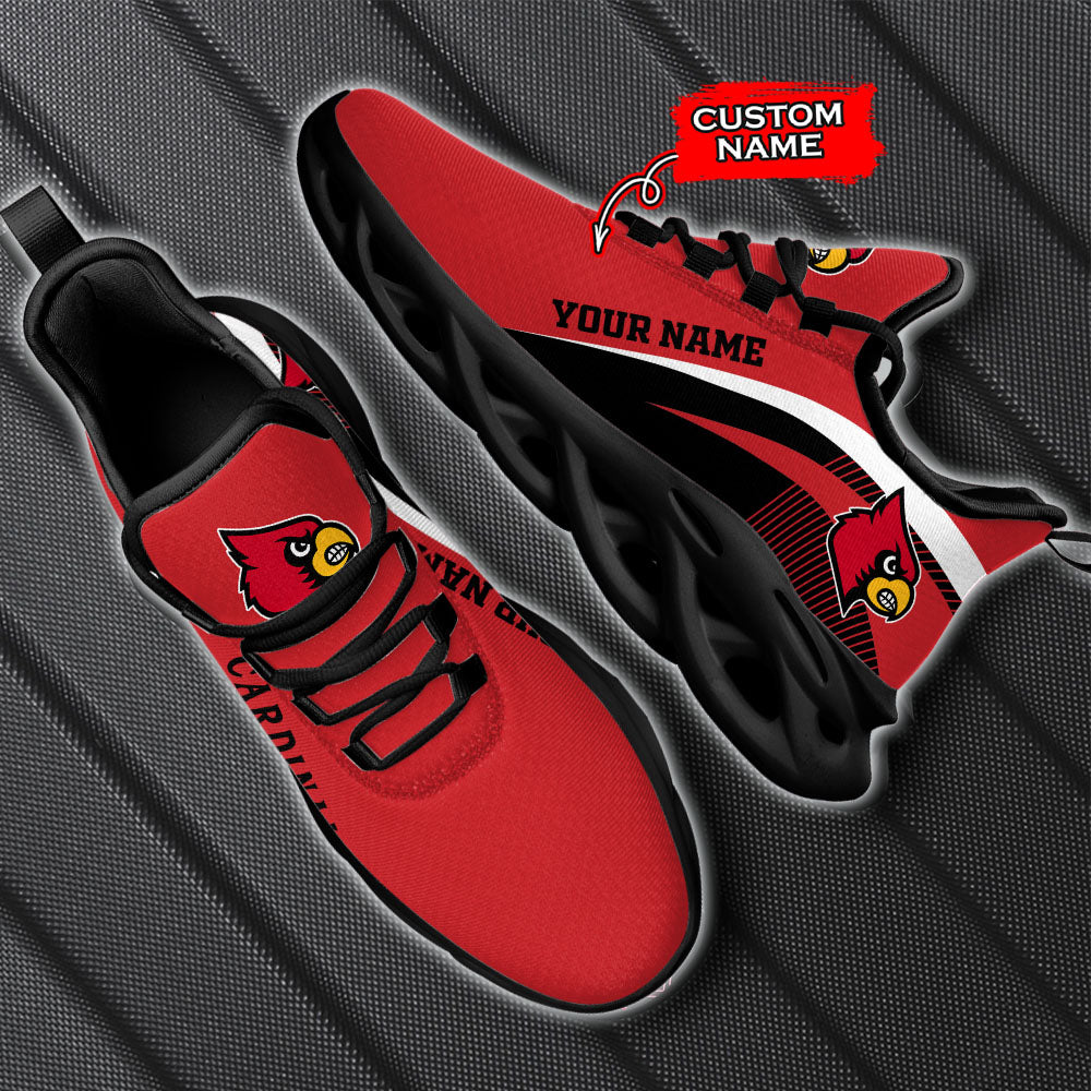 Personalized Louisville Cardinals NCAA Max Soul Shoes Sneakers for Men And Women – NCAA Fan Shoes, Team Sneakers - Image 7
