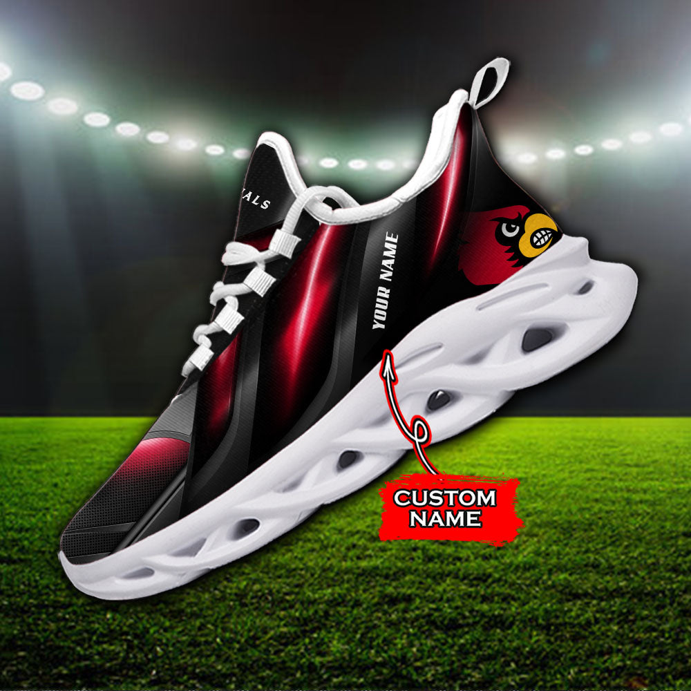 Personalized Louisville Cardinals NCAA Max Soul Shoes Sneakers for Men And Women – NCAA Fan Shoes, Team Sneakers