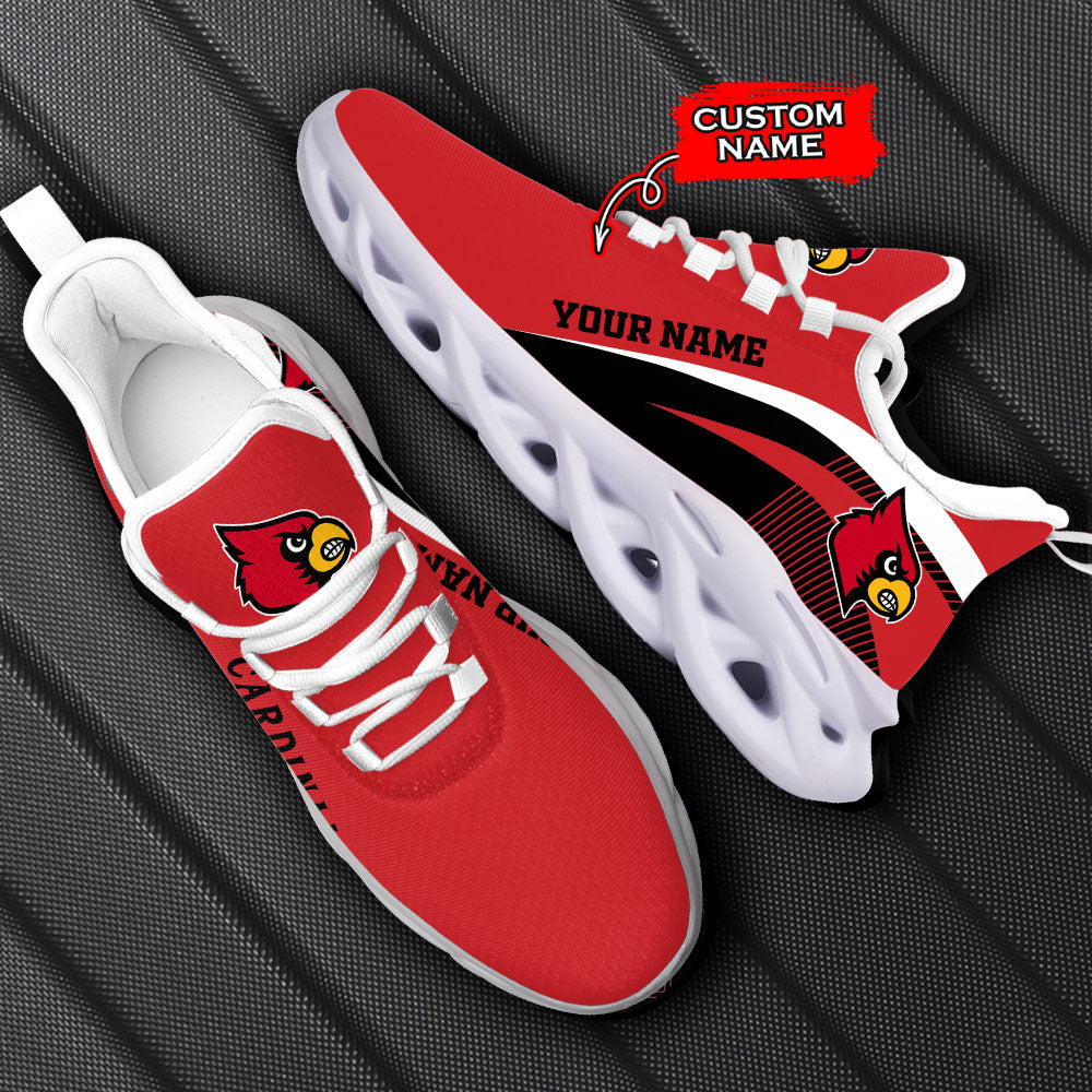 Personalized Louisville Cardinals NCAA Max Soul Shoes Sneakers for Men And Women – NCAA Fan Shoes, Team Sneakers - Image 6