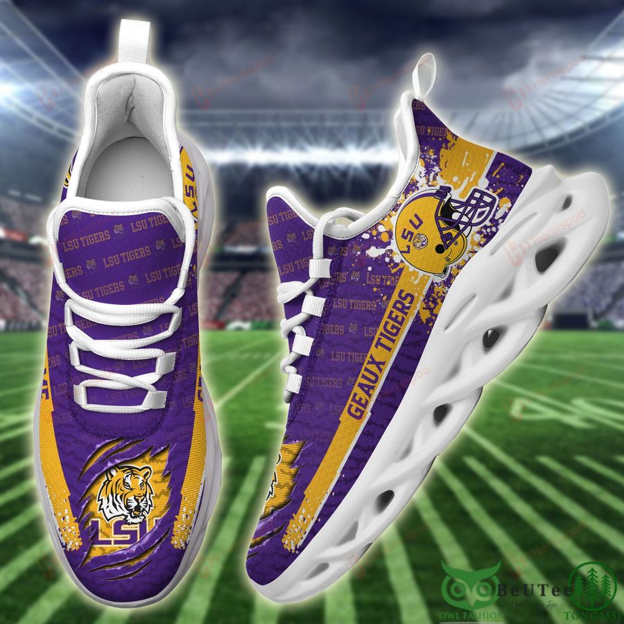 Personalized LSU Tigers Max Soul Shoes Sneakers for Men And Women – MLB Baseball Fan Shoes, Team Sneakers