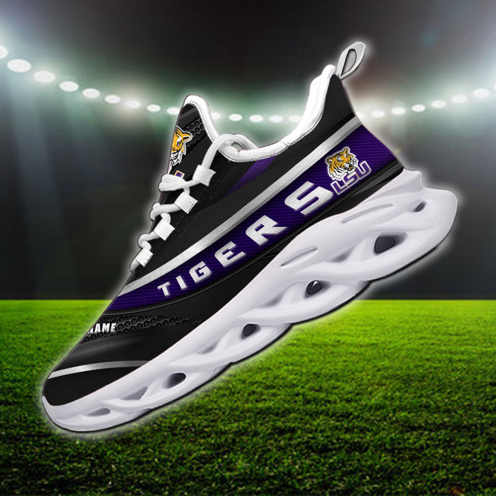 Personalized LSU Tigers NCAA Max Soul Shoes Sneakers for Men And Women – NCAA Fan Shoes, Team Sneakers