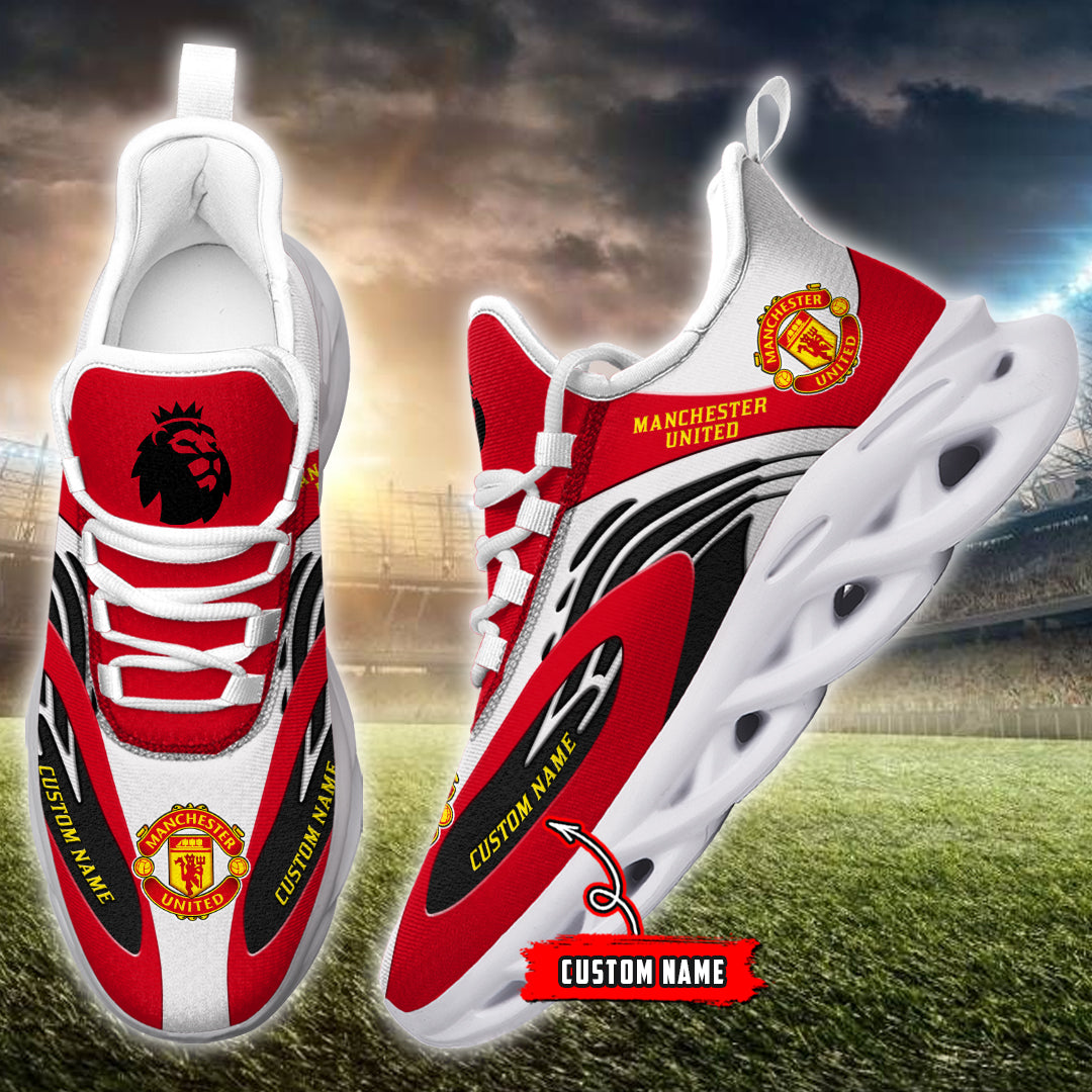 Personalized Manchester United EFL Max Soul Shoes Sneakers for Men And Women – Soccer Fan Shoes, Team Sneakers
