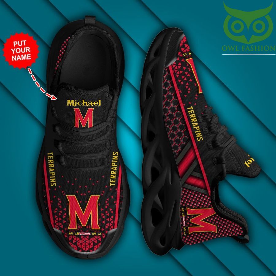 Personalized Maryland Terrapins Max Soul Shoes Sneakers for Men And Women – NCAA Fan Shoes, Team Sneakers