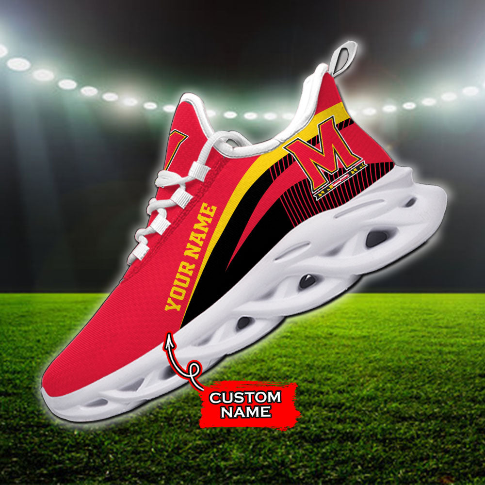 Personalized Maryland Terrapins NCAA Max Soul Shoes Sneakers for Men And Women – NCAA Fan Shoes, Team Sneakers