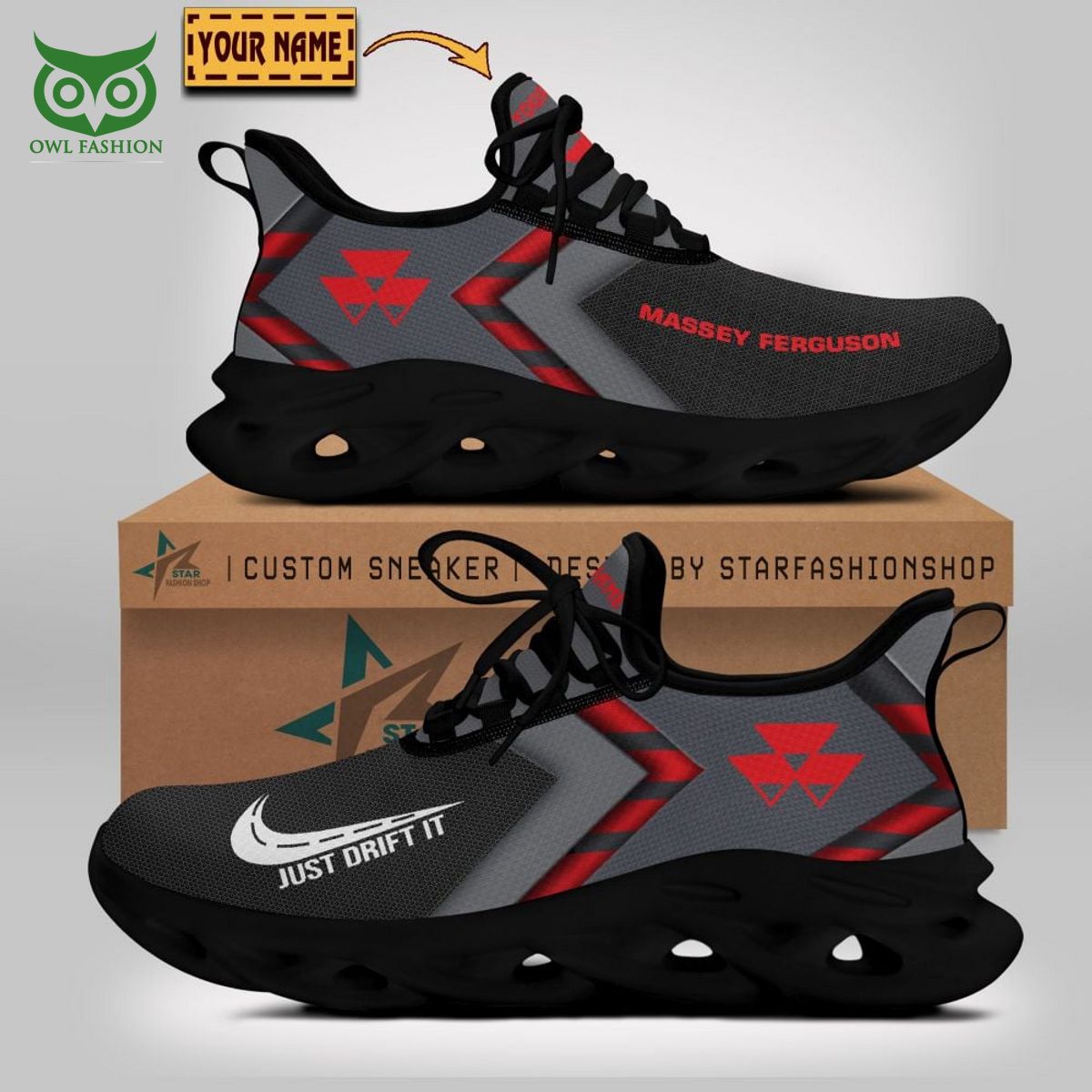 Personalized Massey Ferguson Max Soul Shoes Sneakers for Men And Women – Casual Shoes, Streetwear Shoes