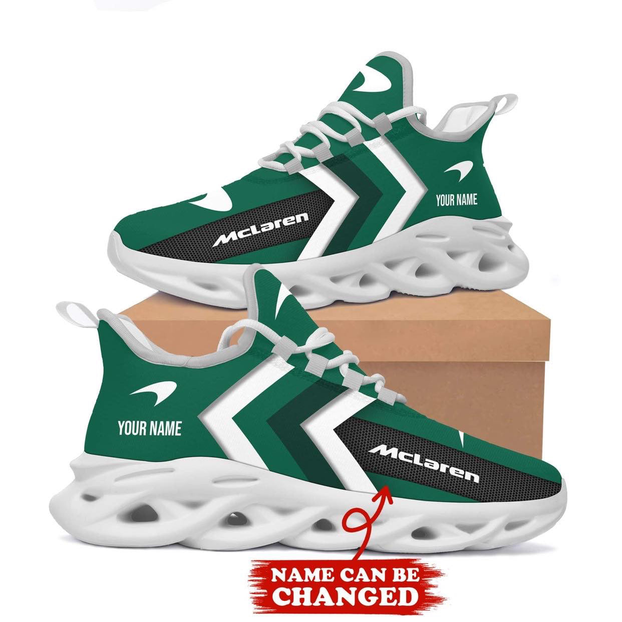 Personalized McLaren Max Soul Shoes Sneakers for Men And Women – Casual Shoes, Streetwear Shoes