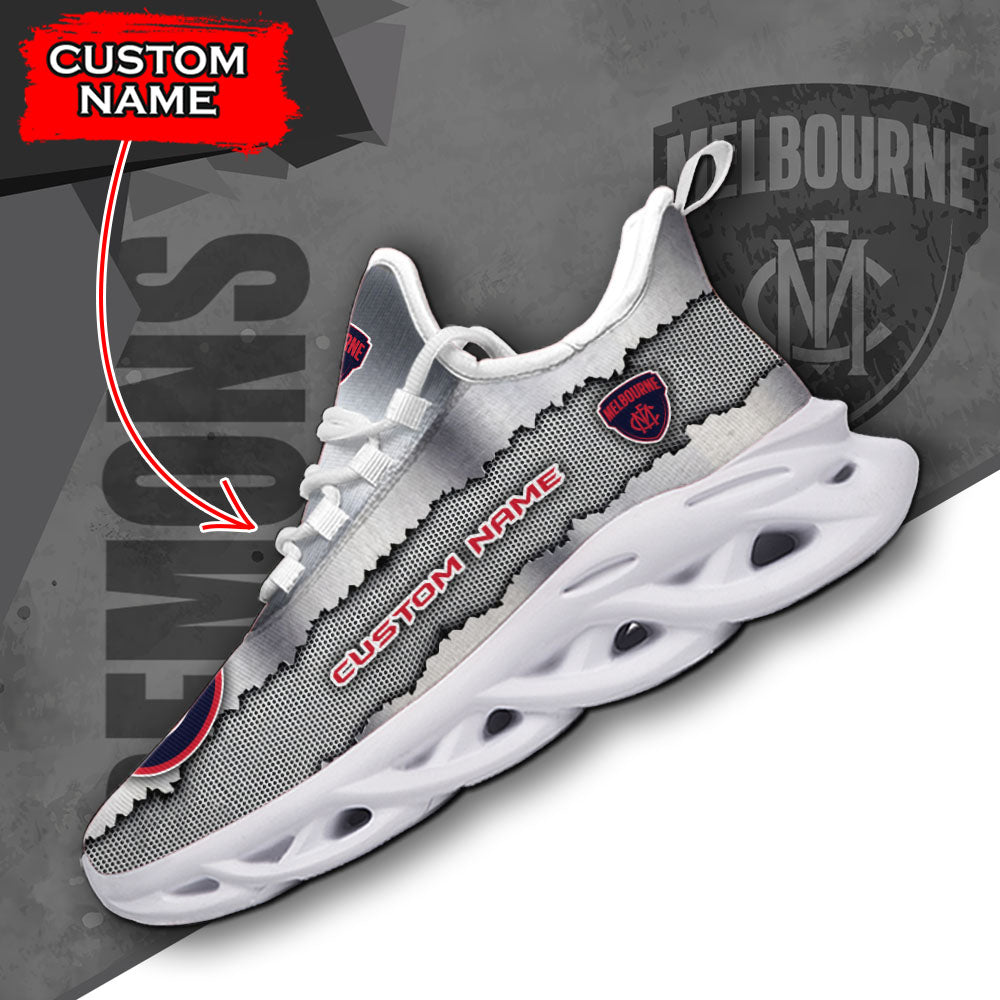 Personalized Melbourne Demons AFL Max Soul Shoes Sneakers for Men And Women – Casual Shoes, Streetwear Shoes