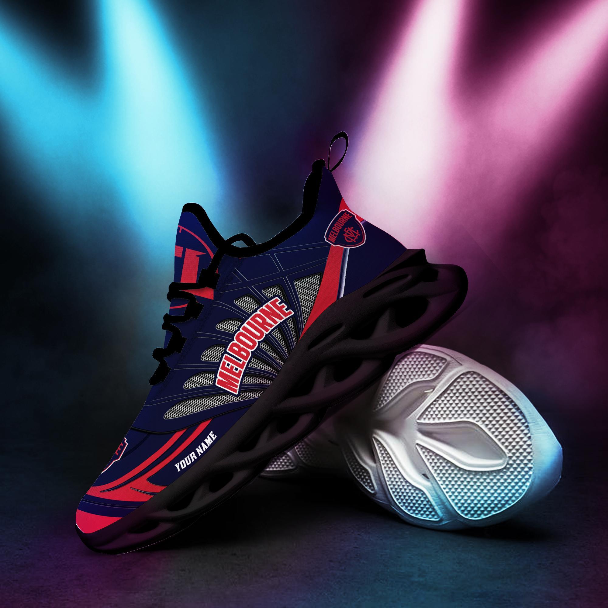 Personalized Melbourne Football Club Max Soul Shoes Sneakers for Men And Women – Soccer Fan Shoes, Team Sneakers - Image 4