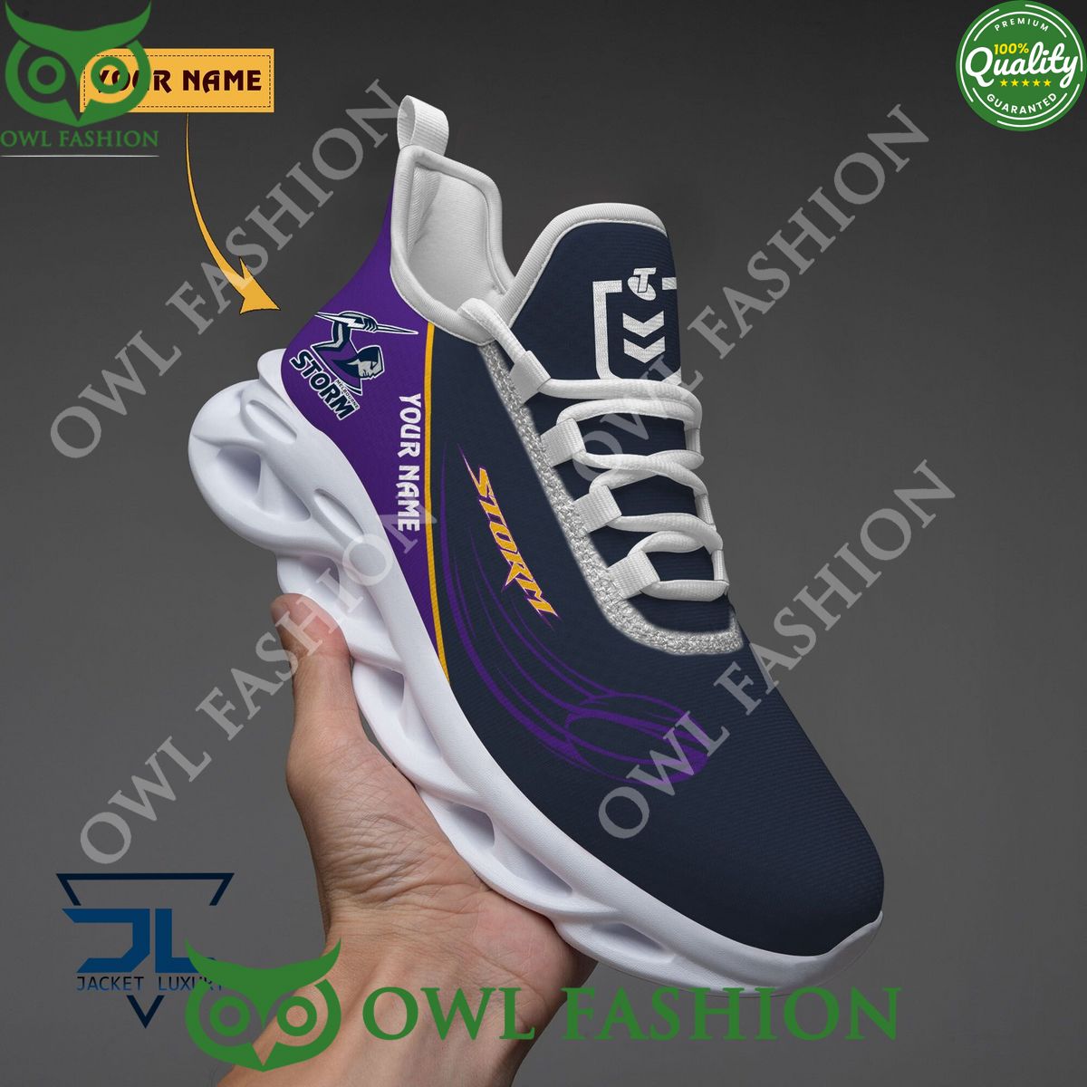 Personalized Melbourne Storm Max Soul Shoes Sneakers for Men And Women – Casual Shoes, Streetwear Shoes