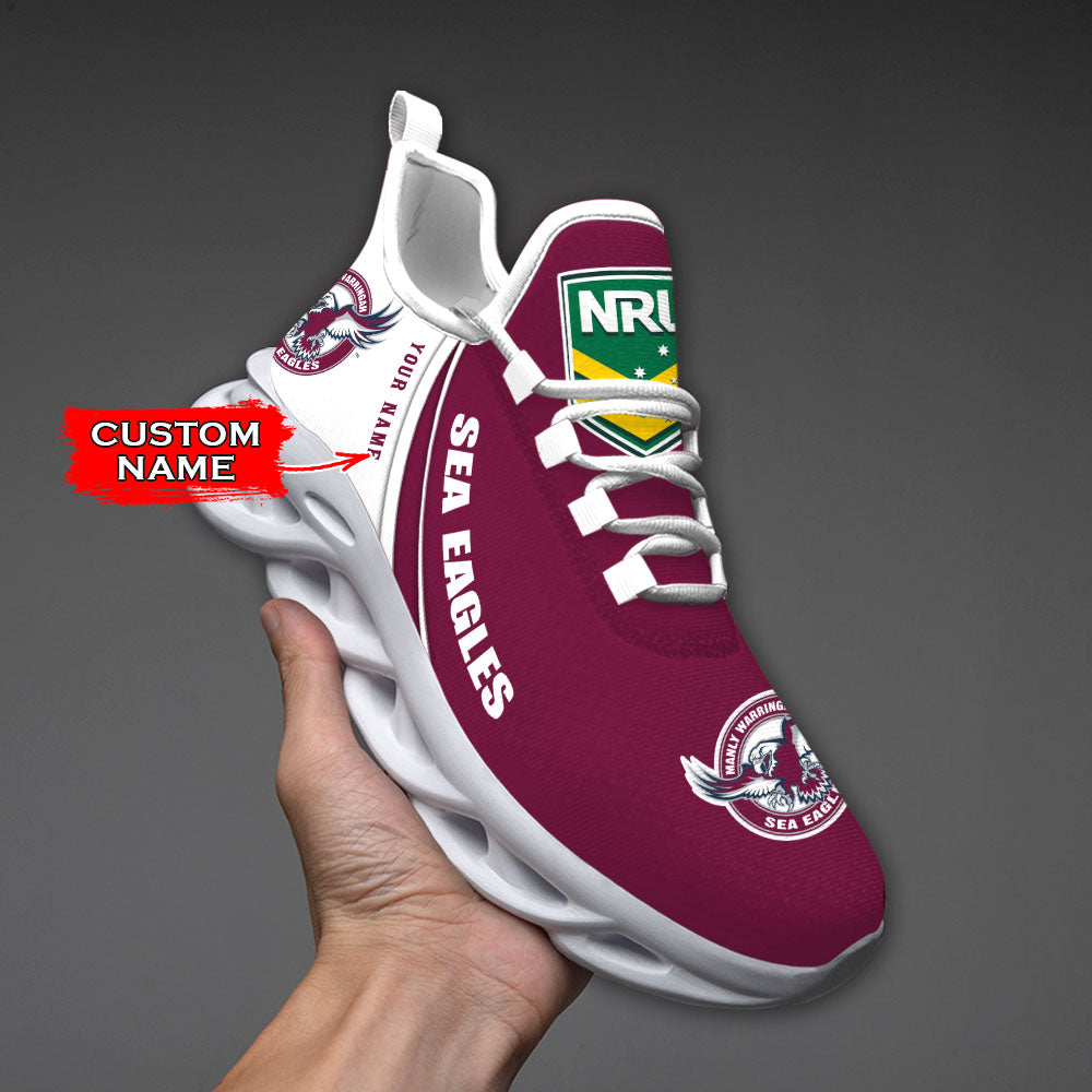 Personalized Melbourne Storm NRL Max Soul Shoes Sneakers for Men And Women – Casual Shoes, Streetwear Shoes - Image 4