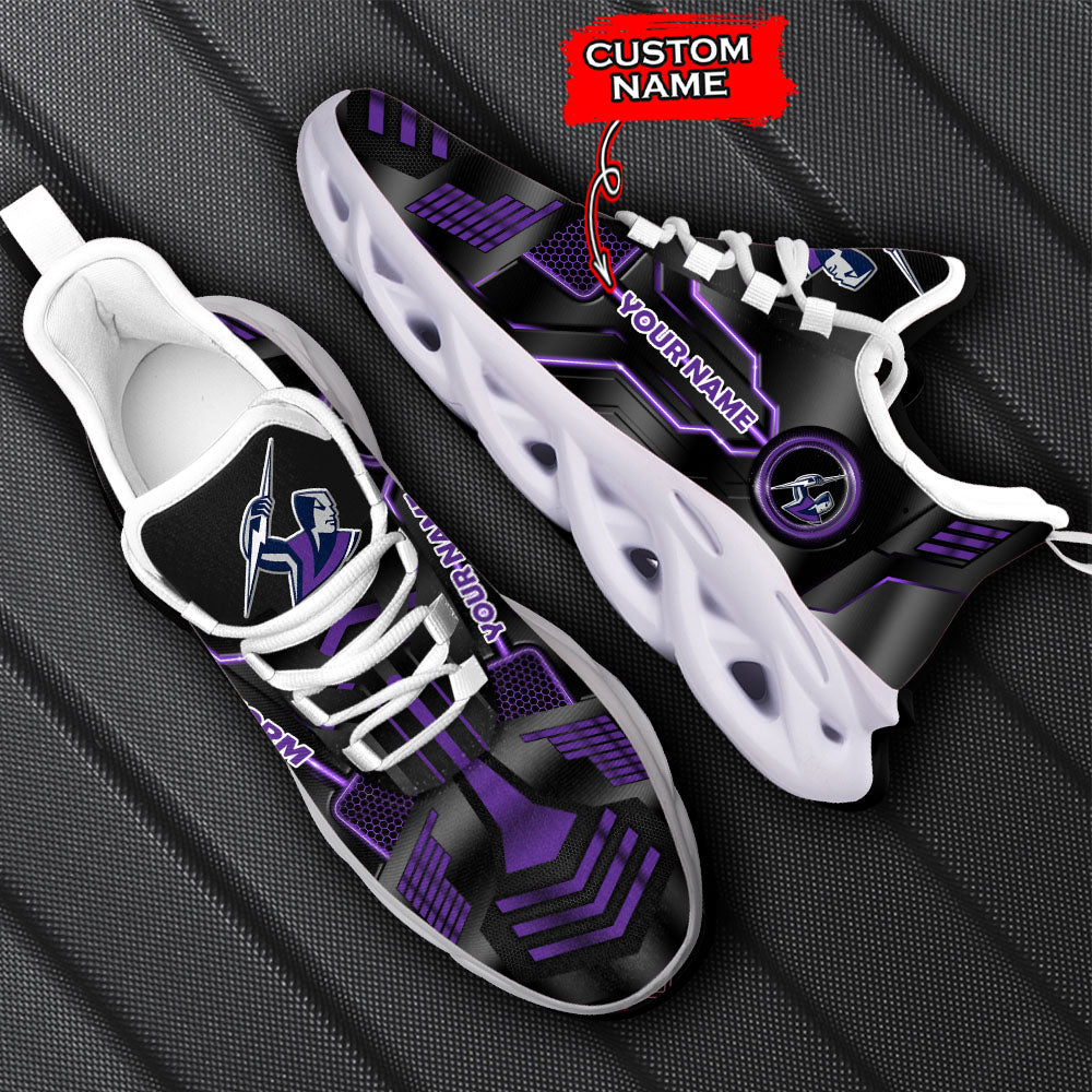Personalized Melbourne Storm NRL Max Soul Shoes Sneakers for Men And Women – Casual Shoes, Streetwear Shoes - Image 6