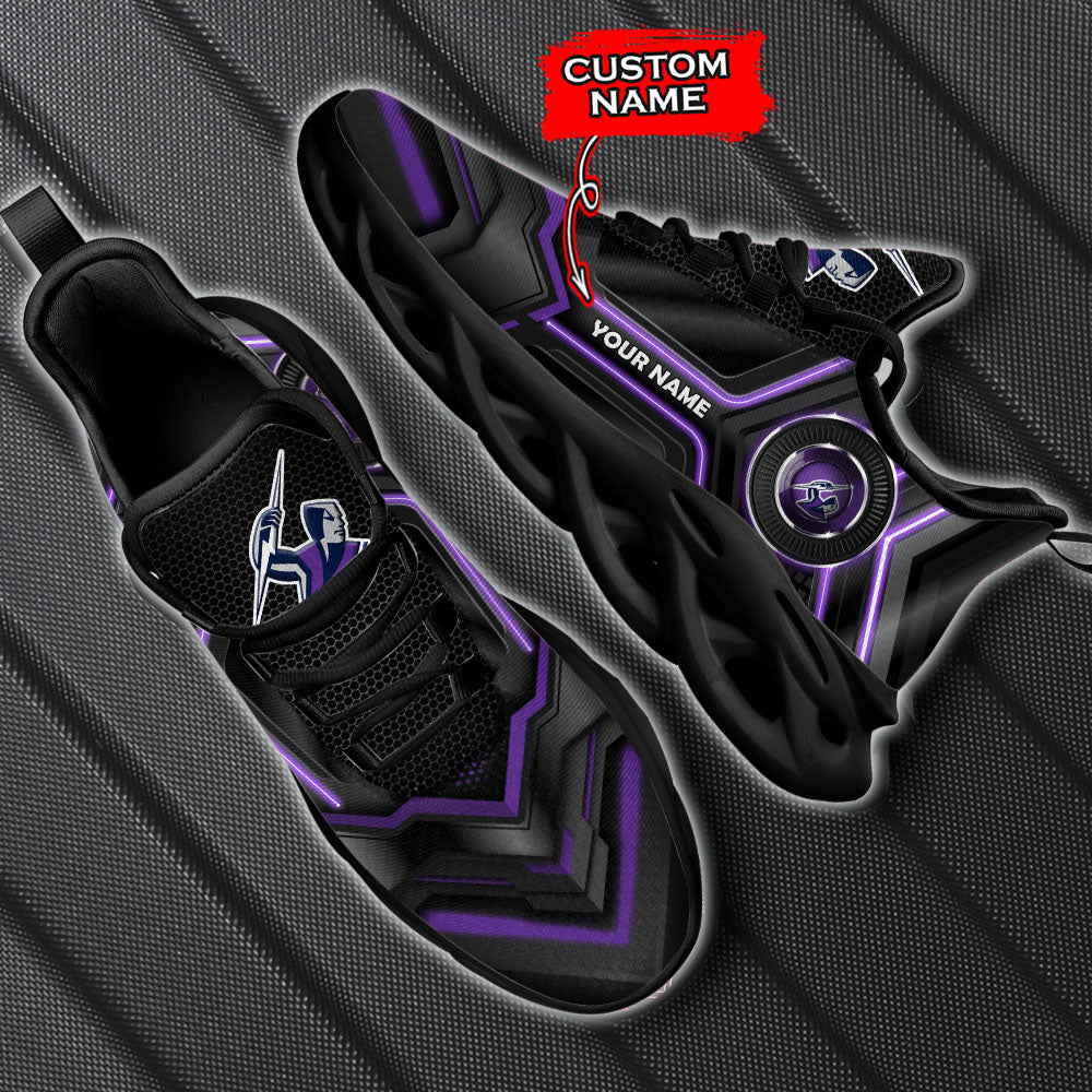 Personalized Melbourne Storm NRL Max Soul Shoes Sneakers for Men And Women – Casual Shoes, Streetwear Shoes - Image 5