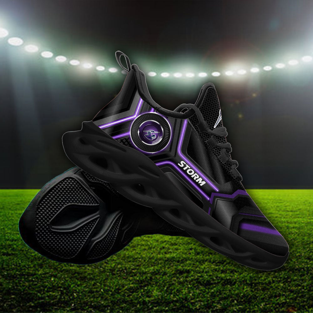Personalized Melbourne Storm NRL Max Soul Shoes Sneakers for Men And Women – Casual Shoes, Streetwear Shoes - Image 4