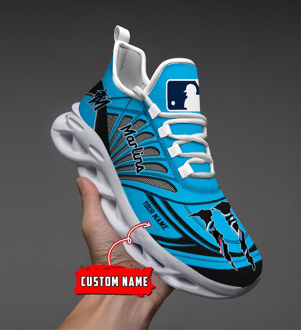 Personalized Miami Marlins Max Soul Shoes Sneakers for Men And Women – MLB Baseball Fan Shoes, Team Sneakers