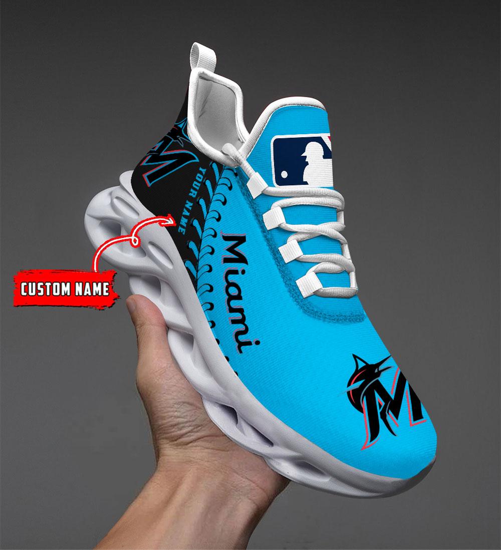 Personalized Miami Marlins Max Soul Shoes Sneakers for Men And Women – MLB Baseball Fan Shoes, Team Sneakers