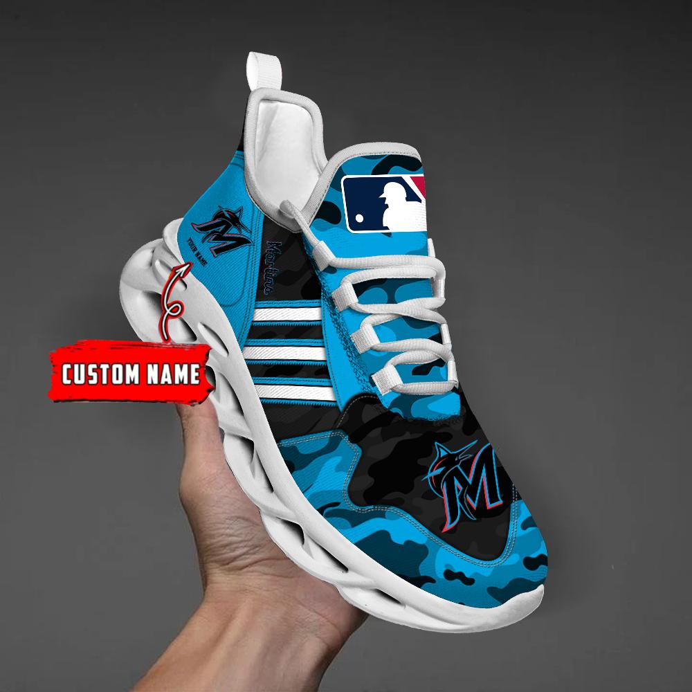 Personalized Miami Marlins Max Soul Shoes Sneakers for Men And Women – MLB Baseball Fan Shoes, Team Sneakers