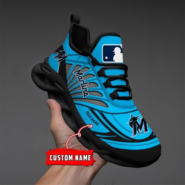 Personalized Miami Marlins Max Soul Shoes Sneakers for Men And Women – MLB Baseball Fan Shoes, Team Sneakers