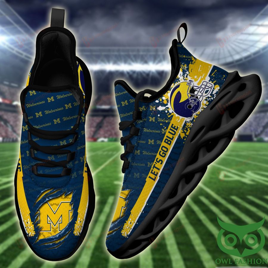 Personalized Michigan Wolverines Max Soul Shoes Sneakers for Men And Women – NCAA Fan Shoes, Team Sneakers - Image 5