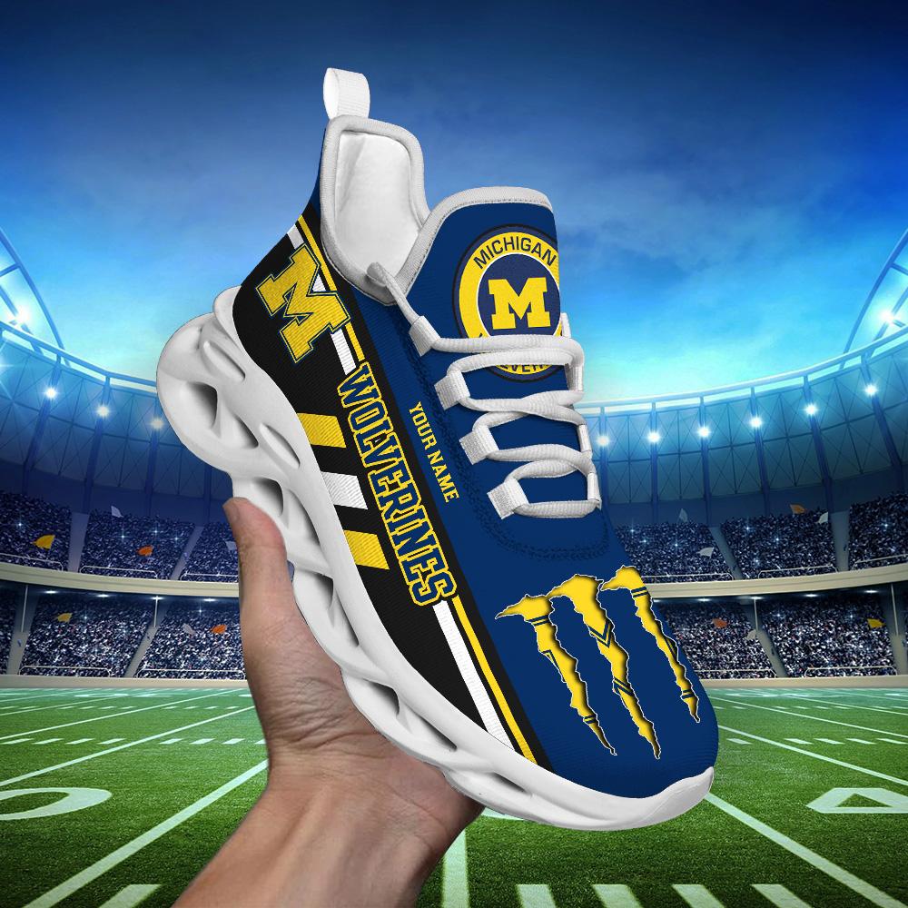 Personalized Michigan Wolverines Max Soul Shoes Sneakers for Men And Women – NCAA Fan Shoes, Team Sneakers
