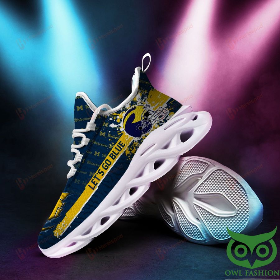 Personalized Michigan Wolverines Max Soul Shoes Sneakers for Men And Women – NCAA Fan Shoes, Team Sneakers - Image 3