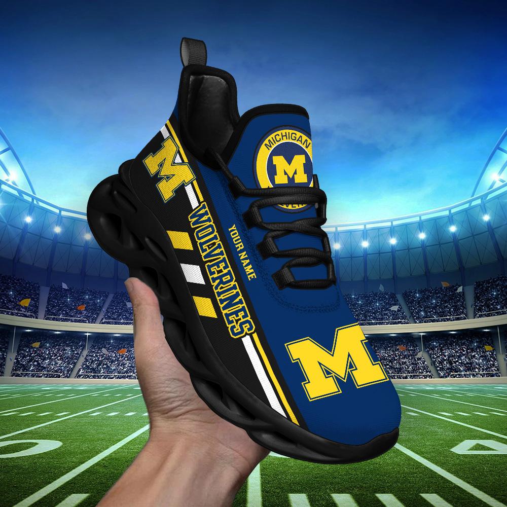 Personalized Michigan Wolverines Max Soul Shoes Sneakers for Men And Women – NCAA Fan Shoes, Team Sneakers - Image 7