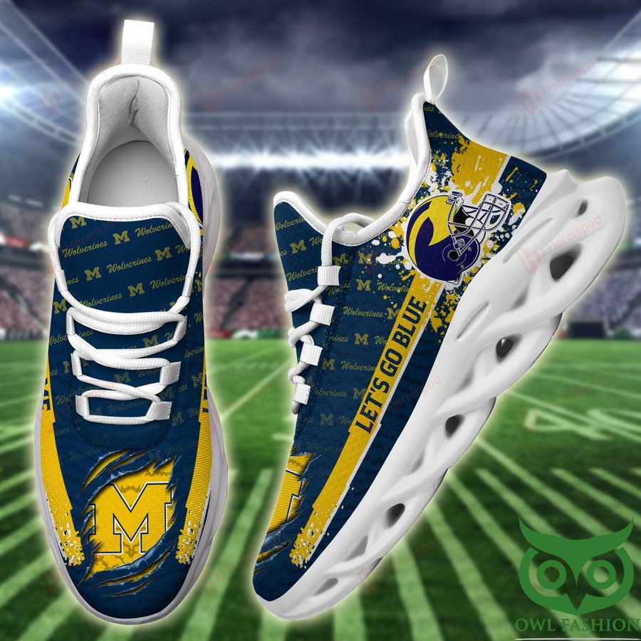 Personalized Michigan Wolverines Max Soul Shoes Sneakers for Men And Women – NCAA Fan Shoes, Team Sneakers