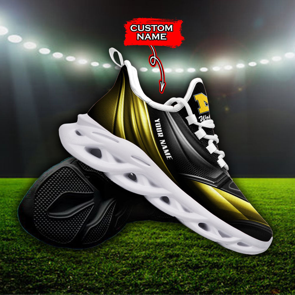 Personalized Michigan Wolverines NCAA Max Soul Shoes Sneakers for Men And Women – NCAA Fan Shoes, Team Sneakers - Image 3