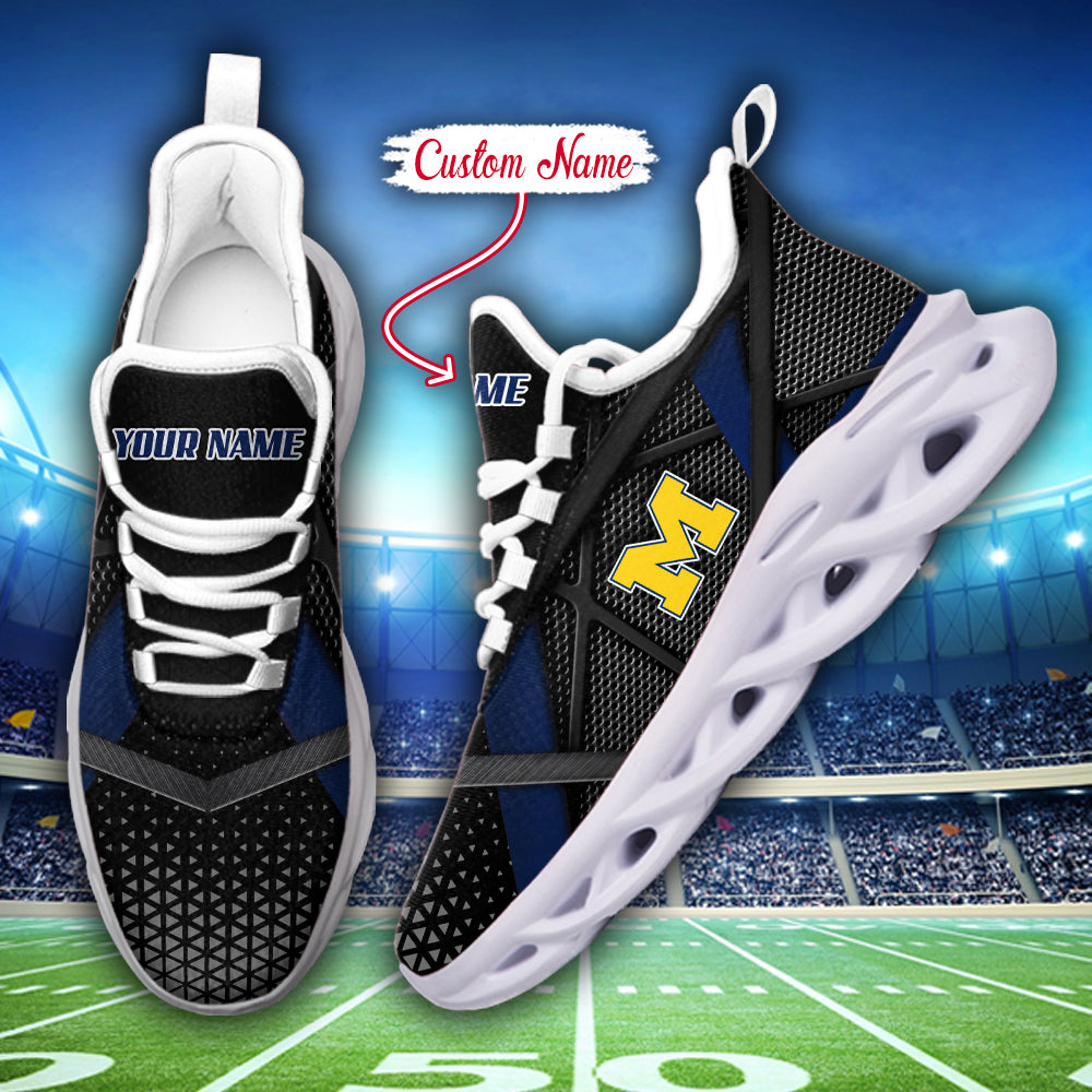 Personalized Michigan Wolverines NCAA Max Soul Shoes Sneakers for Men And Women – NCAA Fan Shoes, Team Sneakers