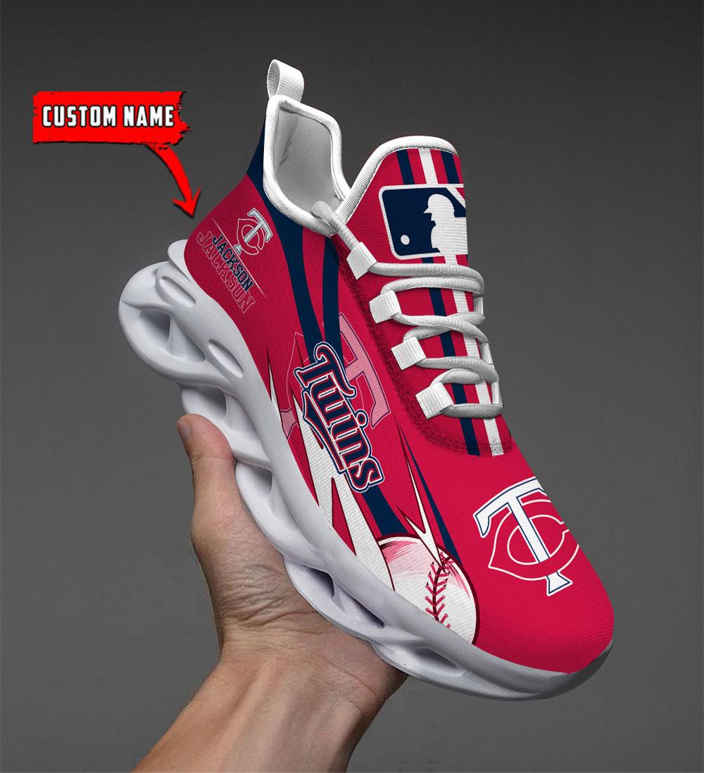 Personalized Minnesota Twins Max Soul Shoes Sneakers for Men And Women – MLB Baseball Fan Shoes, Team Sneakers
