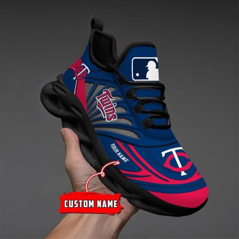 Personalized Minnesota Twins Max Soul Shoes Sneakers for Men And Women – MLB Baseball Fan Shoes, Team Sneakers
