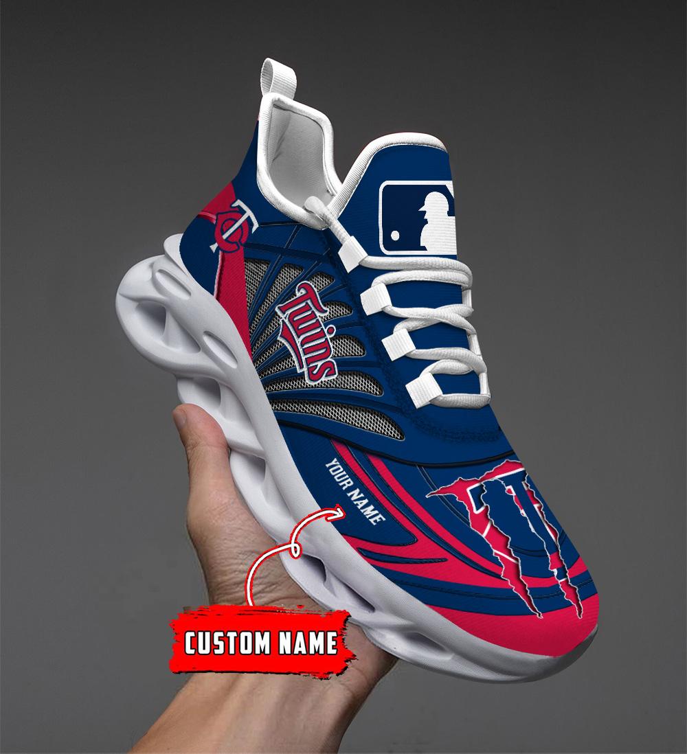 Personalized Minnesota Twins Max Soul Shoes Sneakers for Men And Women – MLB Baseball Fan Shoes, Team Sneakers