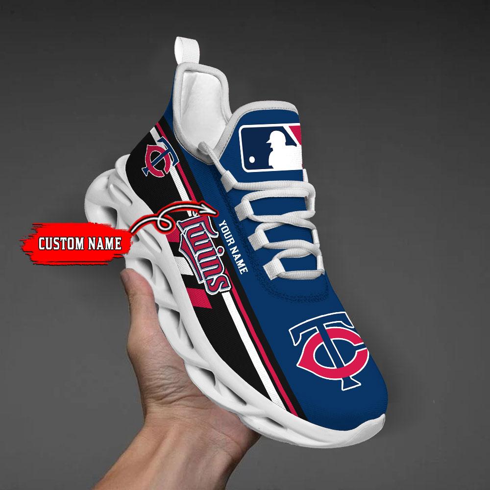 Personalized Minnesota Twins Max Soul Shoes Sneakers for Men And Women – MLB Baseball Fan Shoes, Team Sneakers