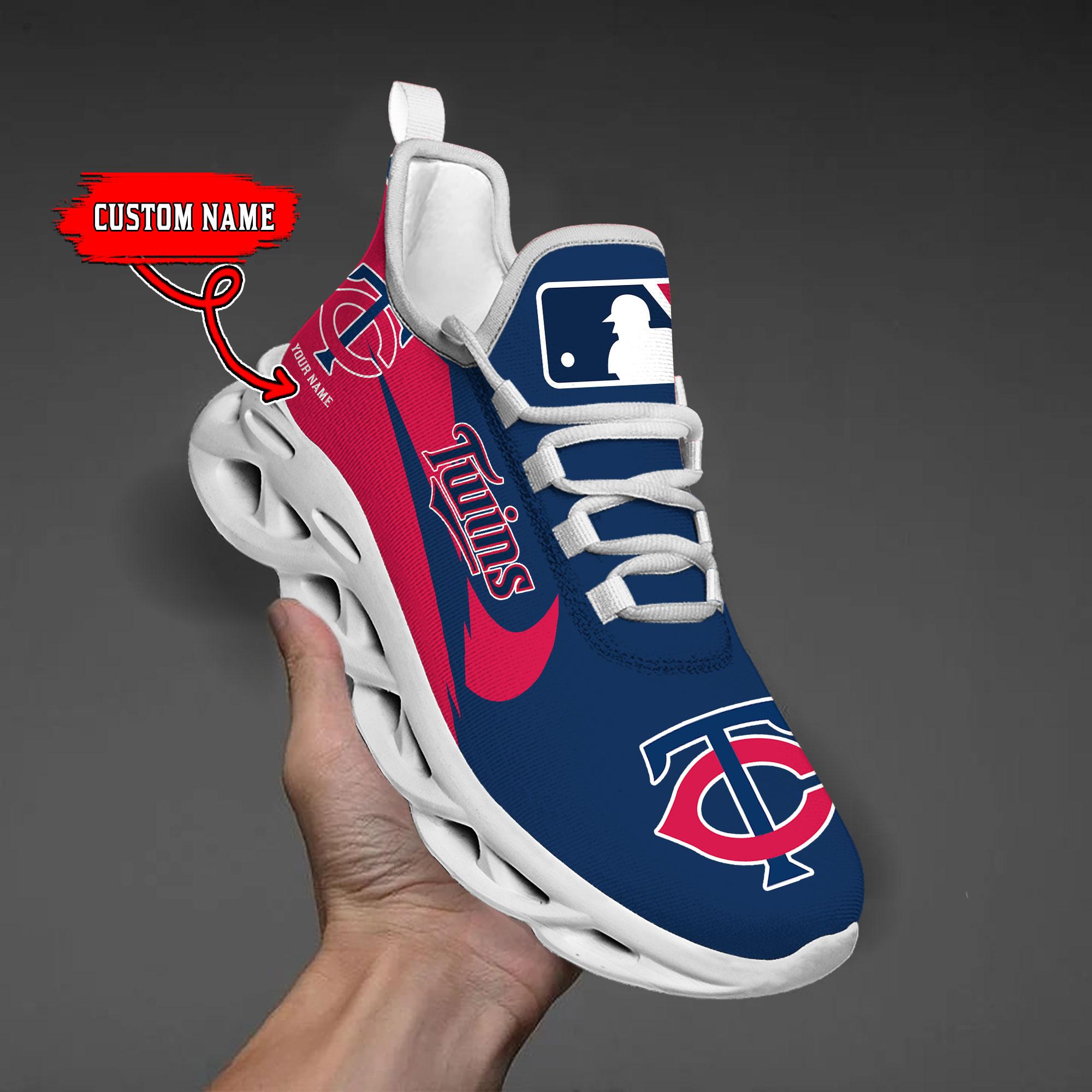 Personalized Minnesota Twins Max Soul Shoes Sneakers for Men And Women – MLB Baseball Fan Shoes, Team Sneakers