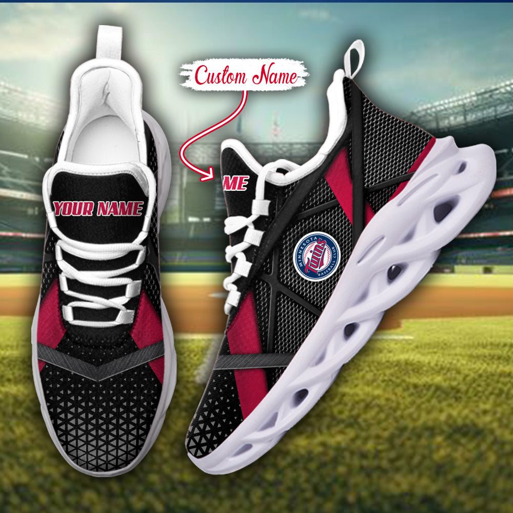Personalized Minnesota Twins MLB Max Soul Shoes Sneakers for Men And Women – MLB Baseball Fan Shoes, Team Sneakers