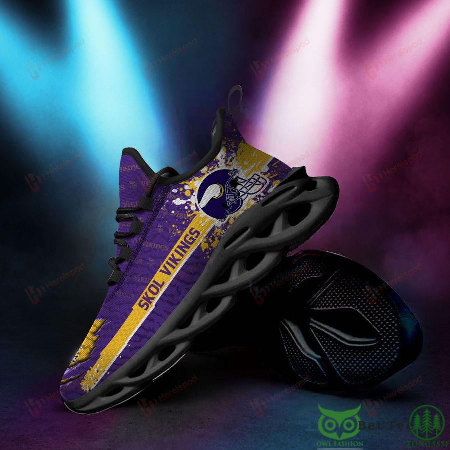 Personalized Minnesota Vikings Max Soul Shoes Sneakers for Men And Women – NFL Football Fan Shoes, Team Sneakers - Image 5