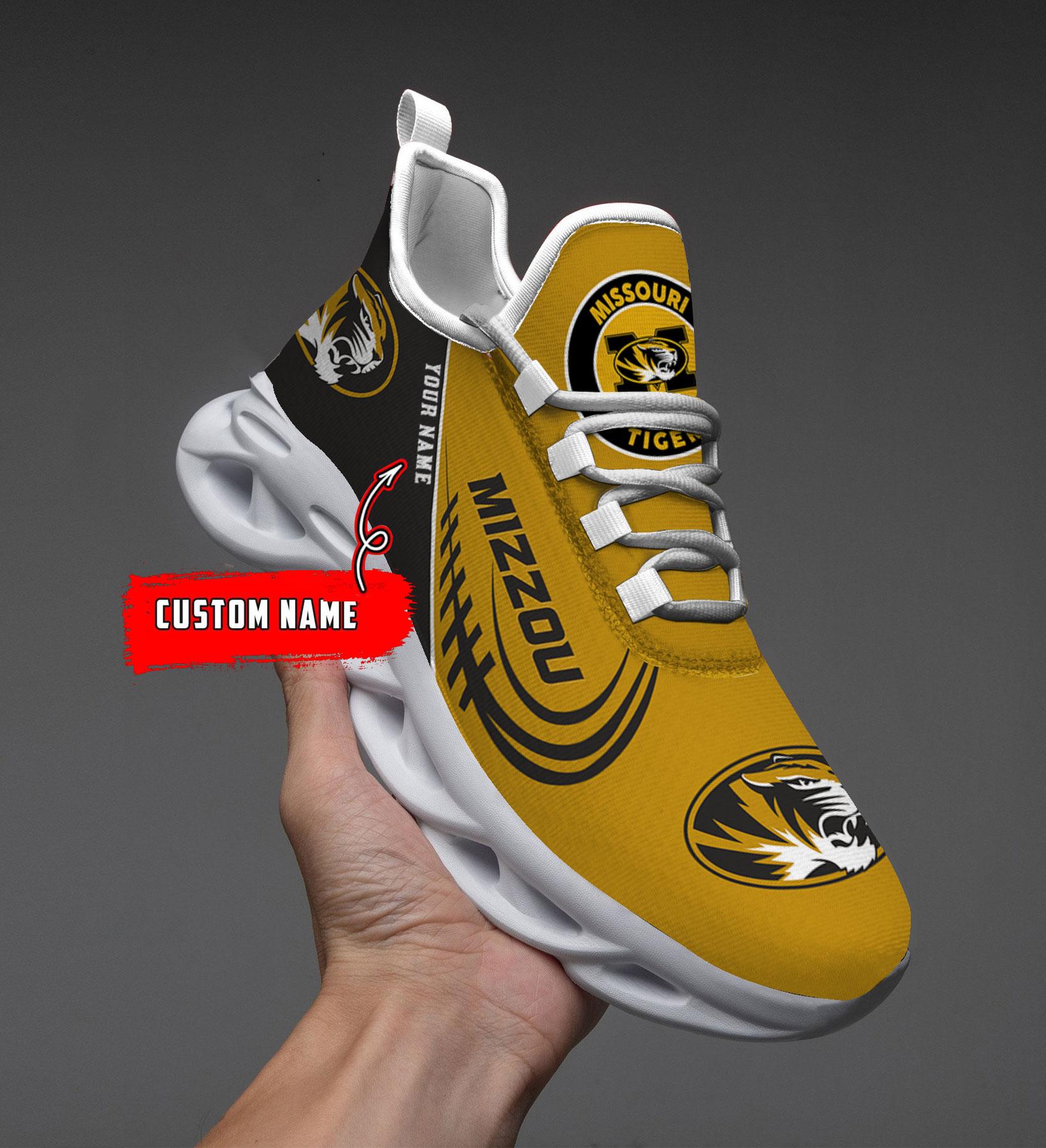 Personalized Missouri Tigers Max Soul Shoes Sneakers for Men And Women – MLB Baseball Fan Shoes, Team Sneakers