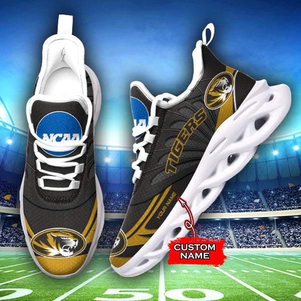 Personalized Missouri Tigers NCAA Max Soul Shoes Sneakers for Men And Women – NCAA Fan Shoes, Team Sneakers