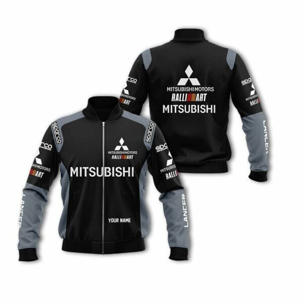 Personalized Mitsubishi F1 Team Racing Bomber Jacket | Streetwear Jacket for Men & Women | Fan Gift
