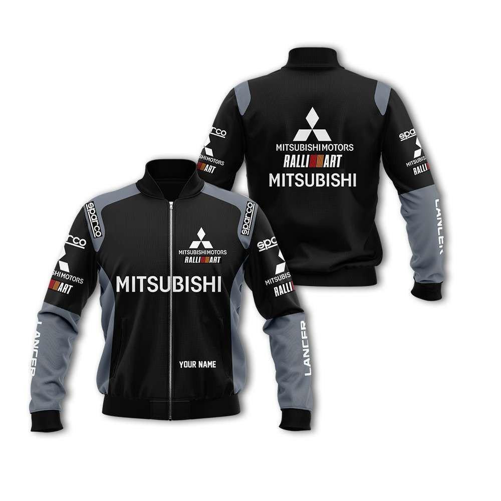 Personalized Mitsubishi F1 Team Racing Bomber Jacket | Streetwear Jacket for Men & Women | Fan Gift