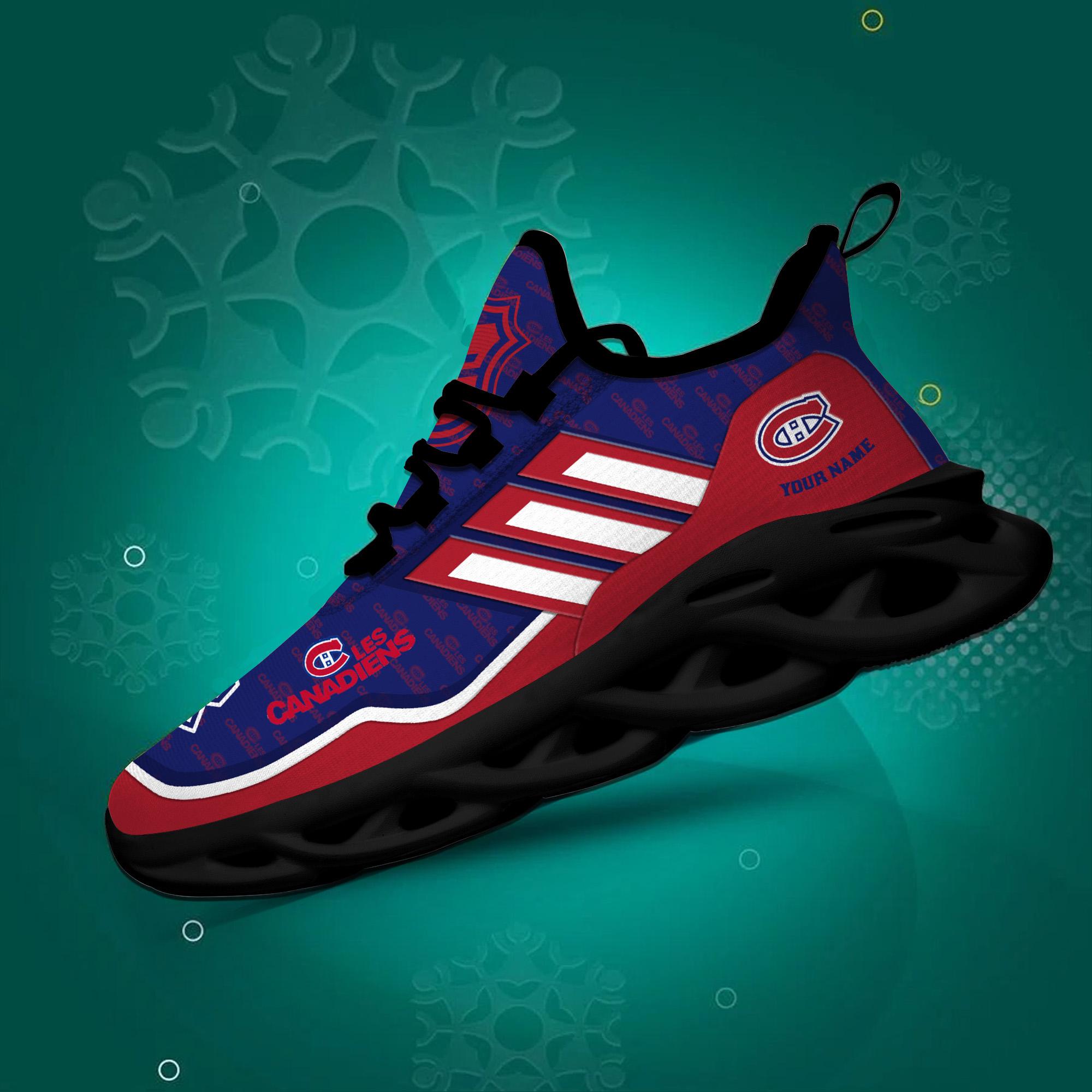 Personalized Montreal Canadiens Max Soul Shoes Sneakers for Men And Women – NHL Hockey Fan Shoes, Team Sneakers - Image 4