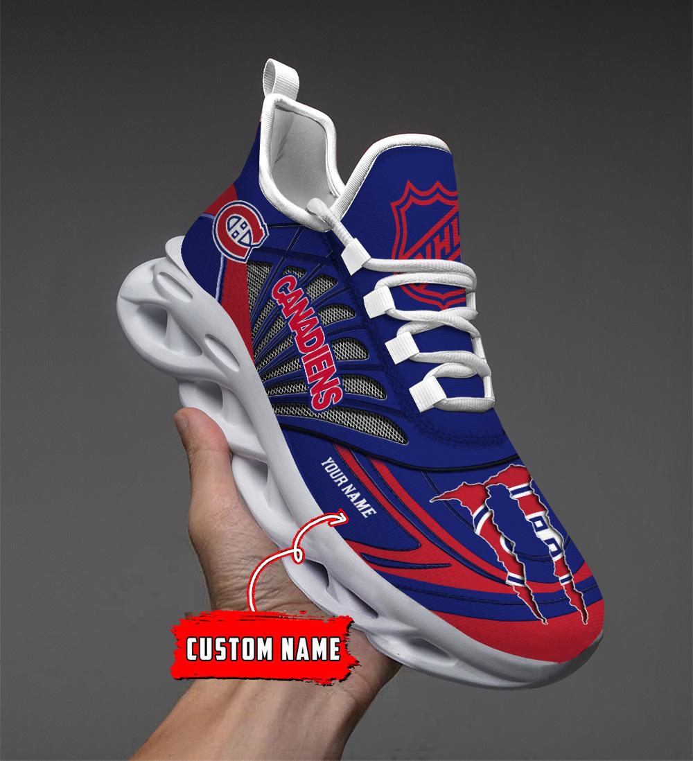 Personalized Montreal Canadiens Max Soul Shoes Sneakers for Men And Women – NHL Hockey Fan Shoes, Team Sneakers