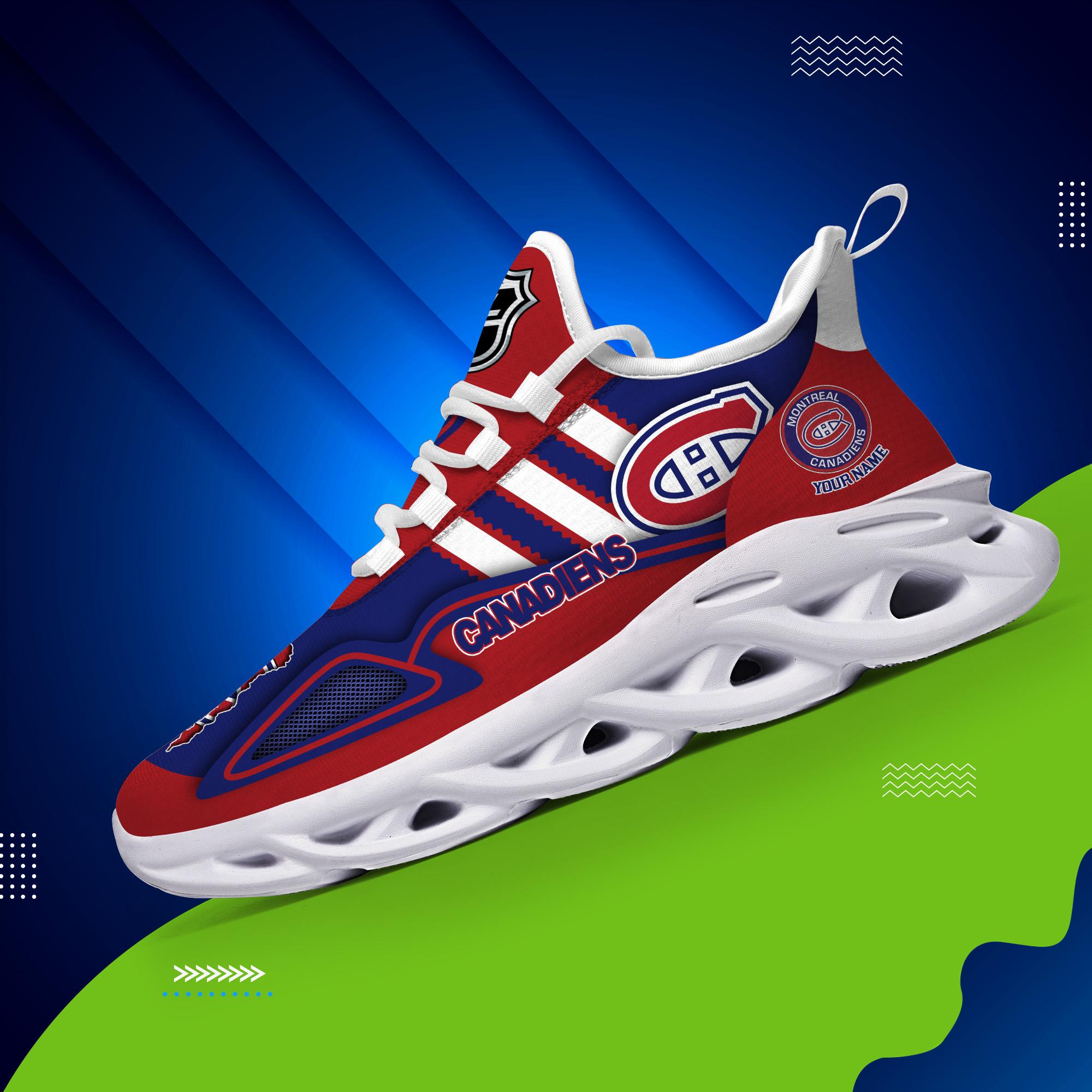 Personalized Montreal Canadiens Max Soul Shoes Sneakers for Men And Women – NHL Hockey Fan Shoes, Team Sneakers - Image 4