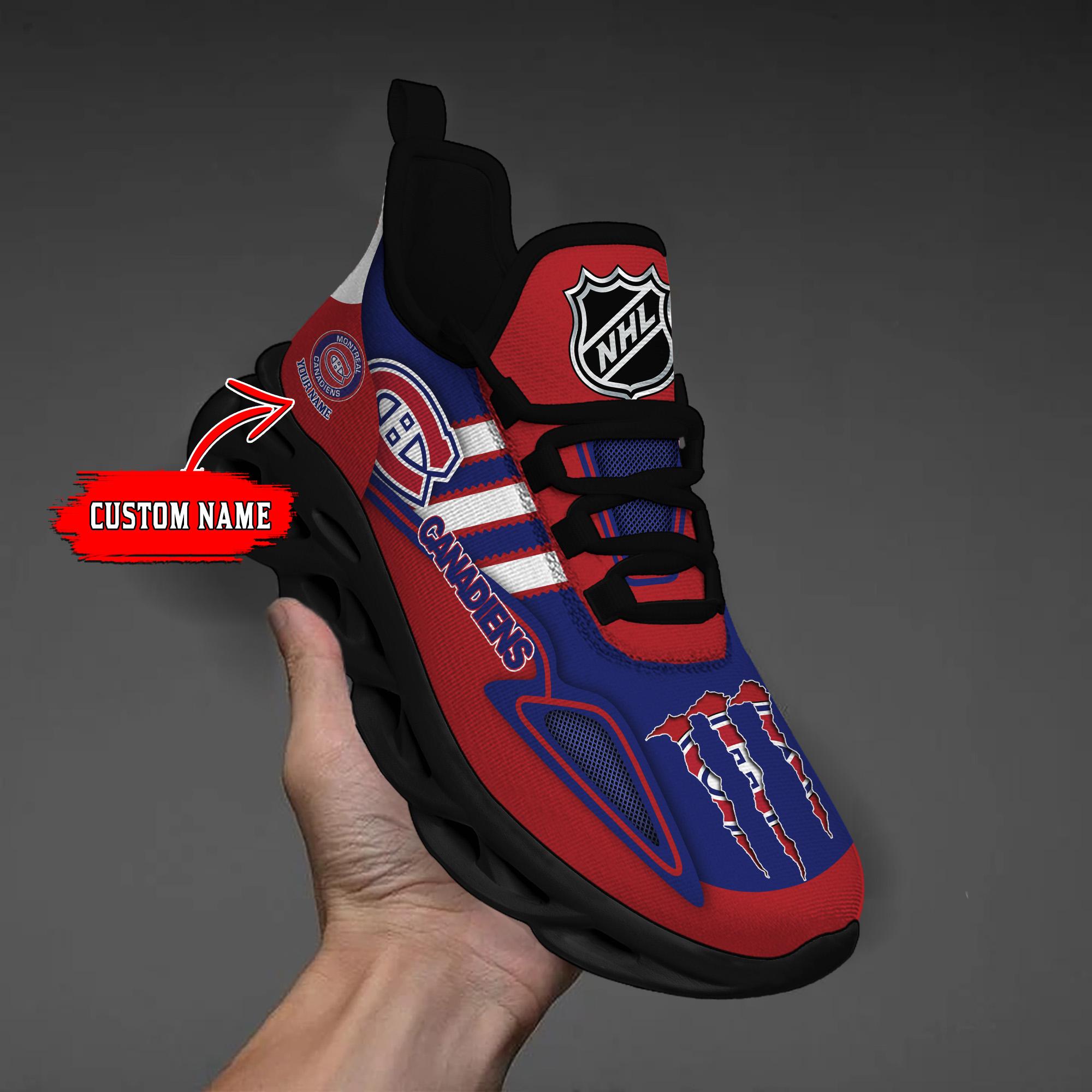Personalized Montreal Canadiens Max Soul Shoes Sneakers for Men And Women – NHL Hockey Fan Shoes, Team Sneakers - Image 7