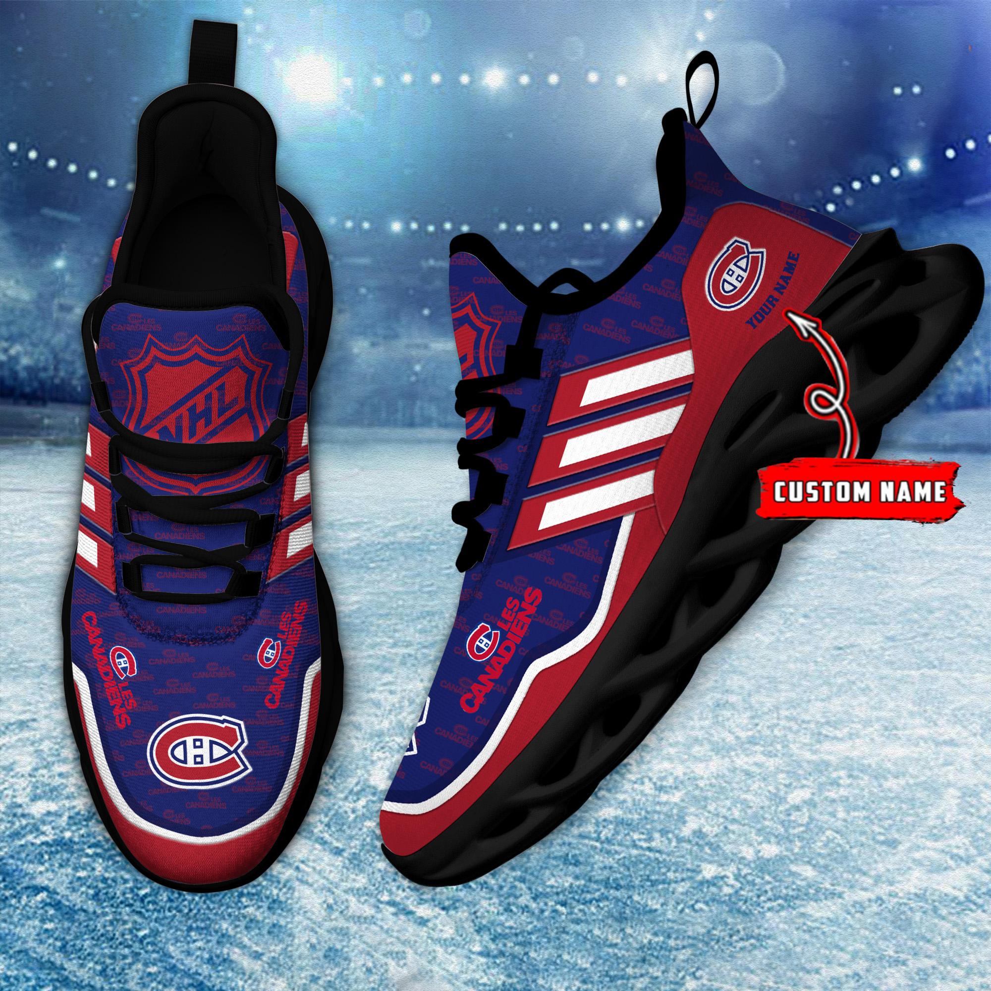 Personalized Montreal Canadiens Max Soul Shoes Sneakers for Men And Women – NHL Hockey Fan Shoes, Team Sneakers - Image 5