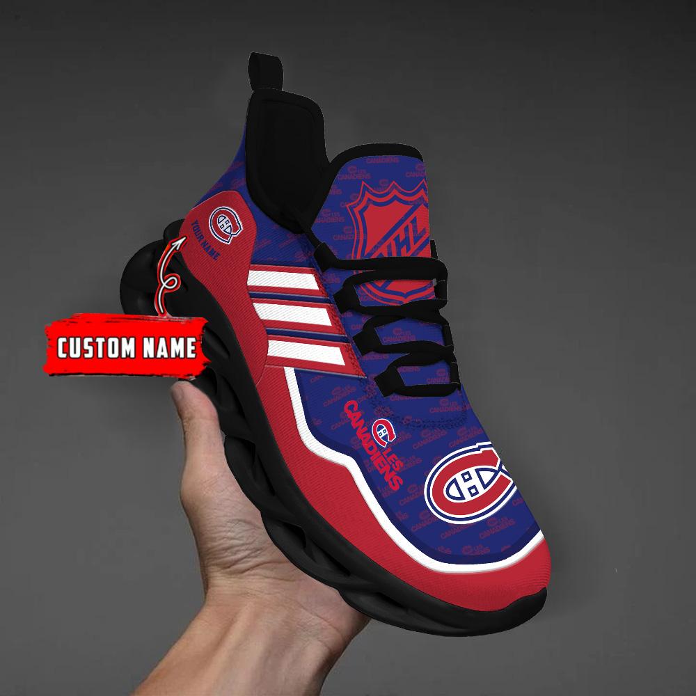 Personalized Montreal Canadiens Max Soul Shoes Sneakers for Men And Women – NHL Hockey Fan Shoes, Team Sneakers - Image 6