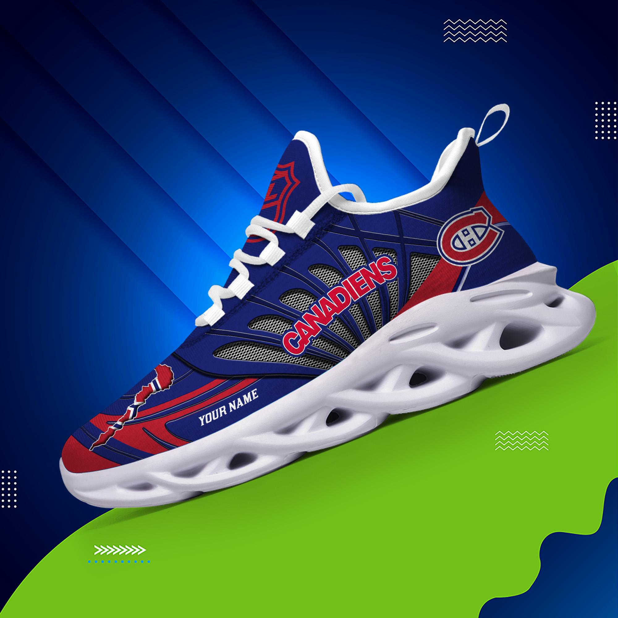 Personalized Montreal Canadiens Max Soul Shoes Sneakers for Men And Women – NHL Hockey Fan Shoes, Team Sneakers - Image 4