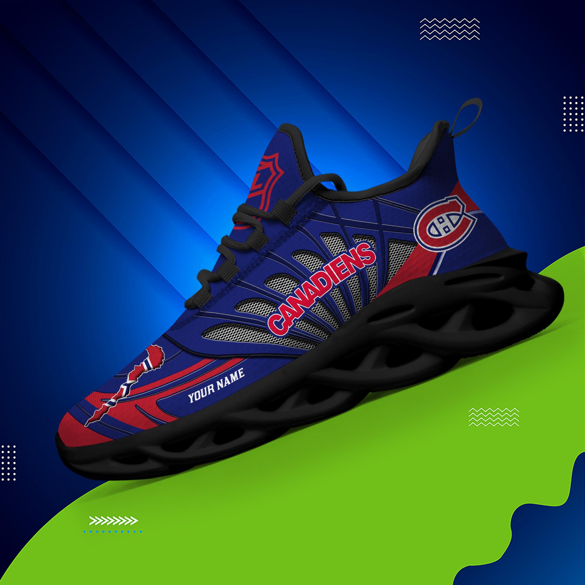 Personalized Montreal Canadiens Max Soul Shoes Sneakers for Men And Women – NHL Hockey Fan Shoes, Team Sneakers - Image 3