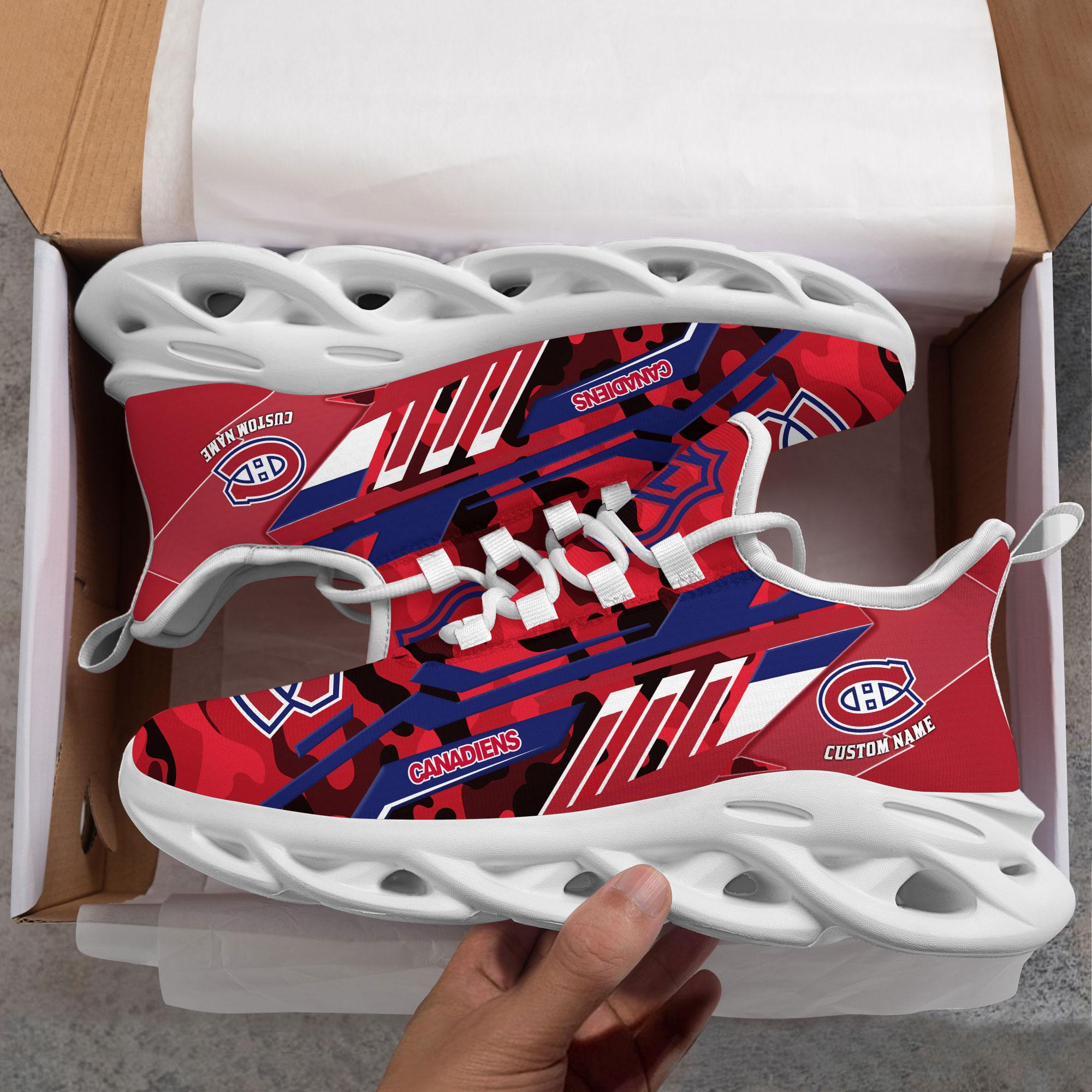 Personalized Montreal Canadiens Max Soul Shoes Sneakers for Men And Women – NHL Hockey Fan Shoes, Team Sneakers