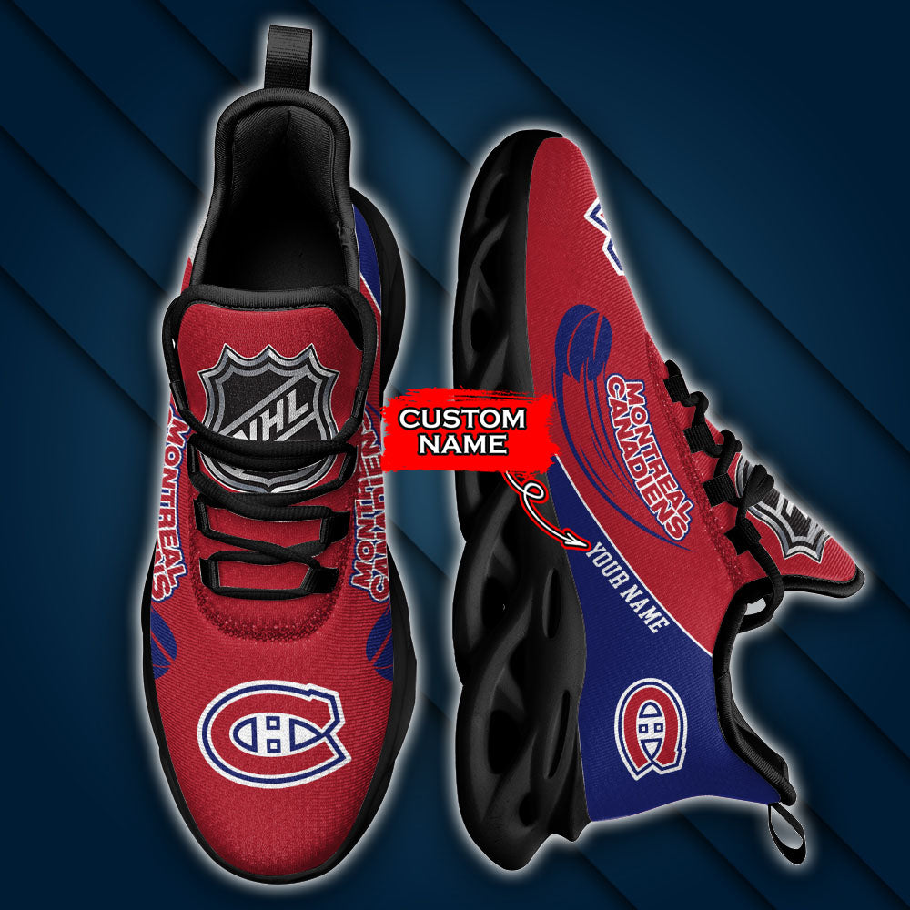 Personalized Montreal Canadiens NHL Max Soul Shoes Sneakers for Men And Women – NHL Hockey Fan Shoes, Team Sneakers - Image 4