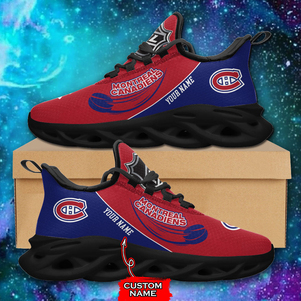 Personalized Montreal Canadiens NHL Max Soul Shoes Sneakers for Men And Women – NHL Hockey Fan Shoes, Team Sneakers - Image 5